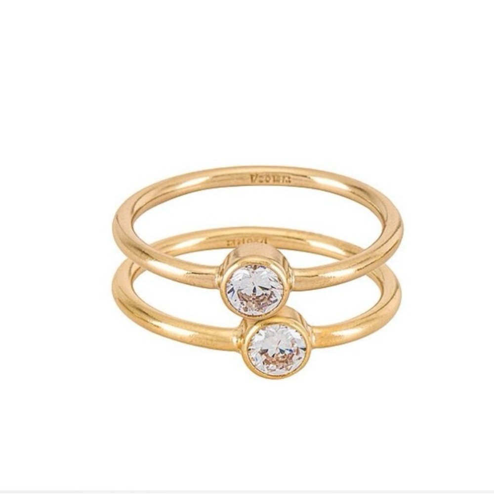 Miranda Frye Gold Plated Brass Women's Rings - Picture 2 of 5